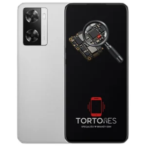 OPPO A57s z symbolem diagnostyki - diagnoza telefonu
