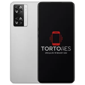 OPPO A57s - widok przodu i tyłu telefonu