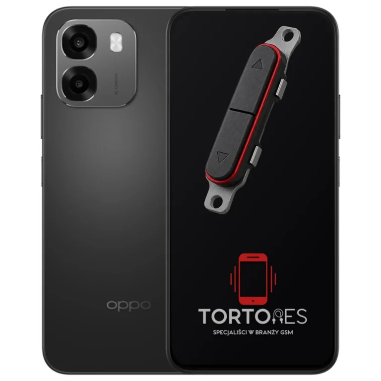 OPPO A6 LTE z symbolem przycisków - naprawa przycisków włączania i głośności