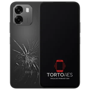 OPPO A6 LTE z ilustracją pękniętej tylnej klapki - wymiana zbitej klapki