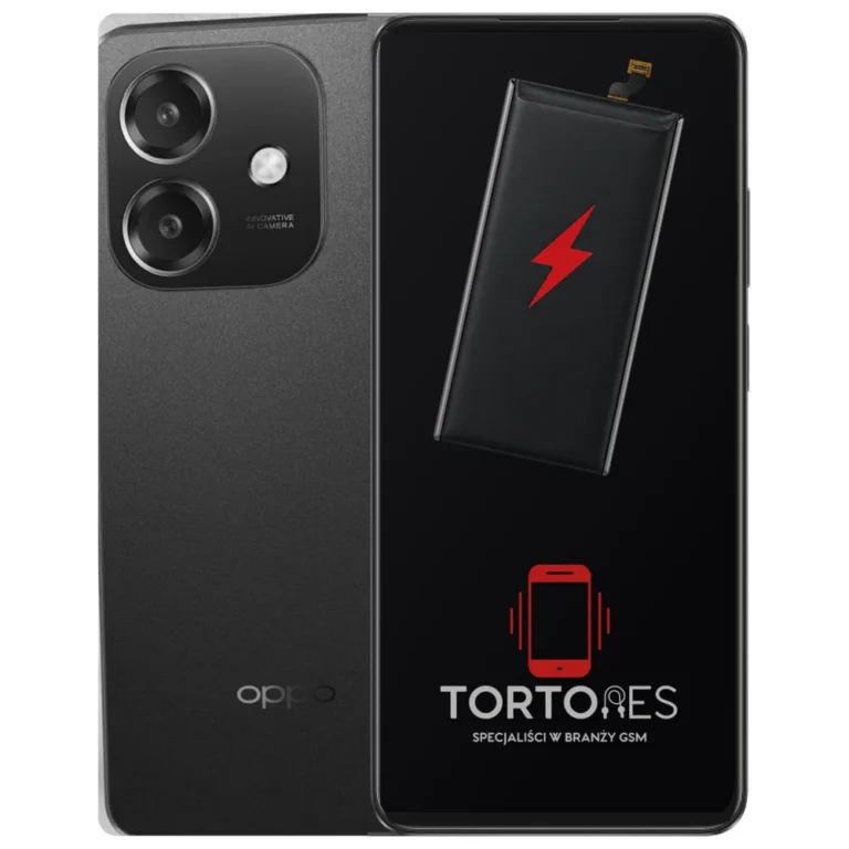 OPPO A60 5G z ilustracją baterii - wymiana baterii
