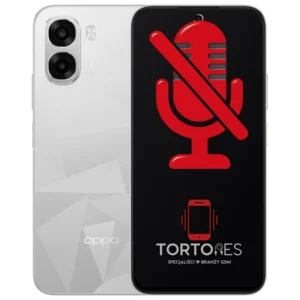 OPPO A6k LTE z symbolem mikrofonu - naprawa mikrofonu