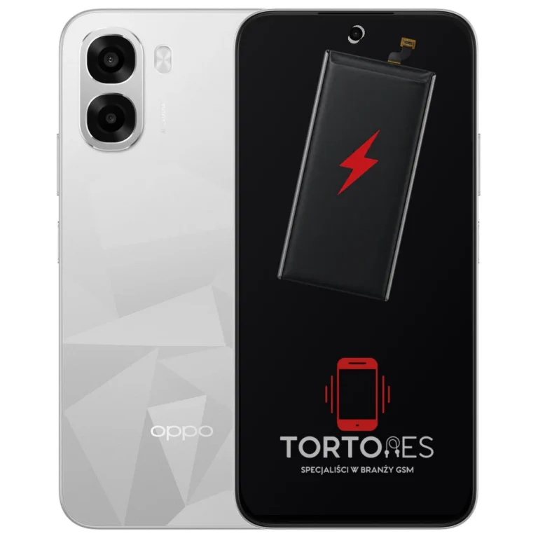 OPPO A6k LTE z ilustracją baterii - wymiana baterii