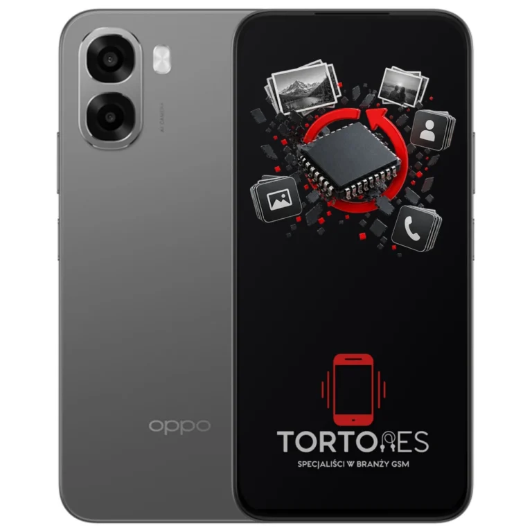 OPPO A6x LTE z ilustracją odzyskiwania danych - odzyskiwanie danych