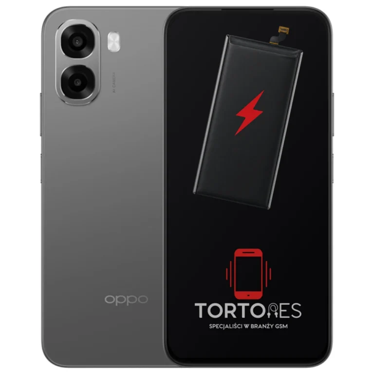 OPPO A6x LTE z ilustracją baterii - wymiana baterii