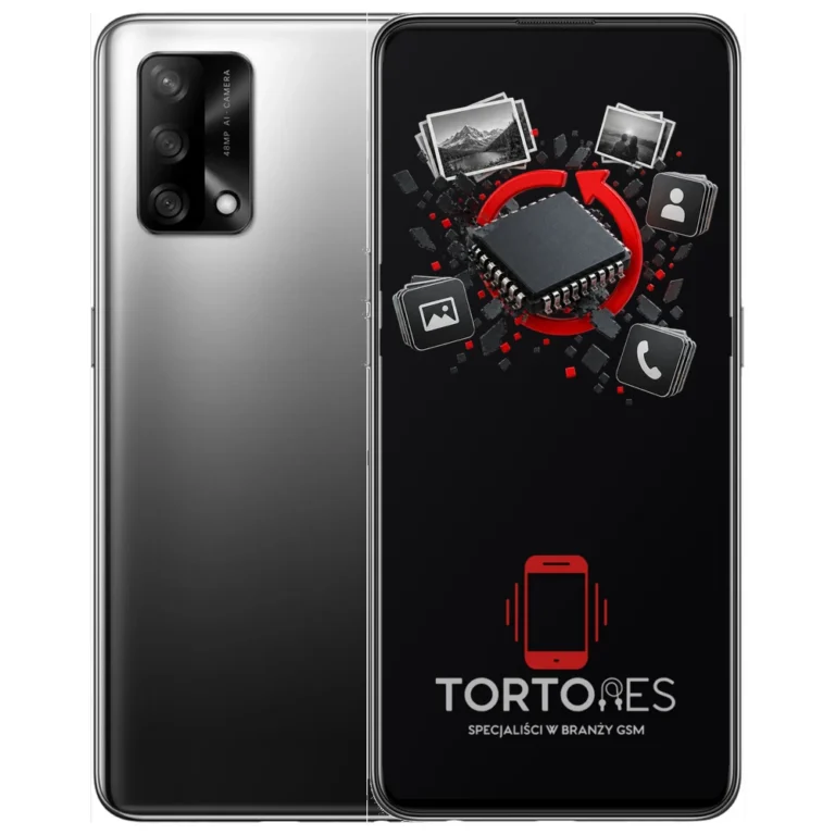 OPPO A74 LTE z ilustracją odzyskiwania danych - odzyskiwanie danych