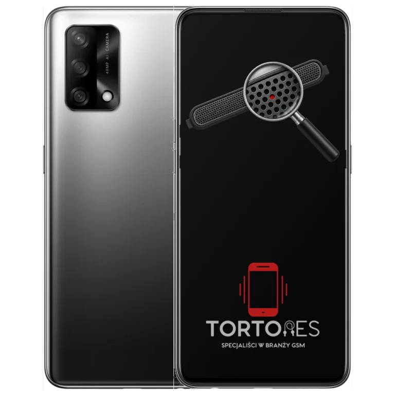 OPPO A74 LTE z symbolem głośnika rozmów - wymiana głośnika rozmów