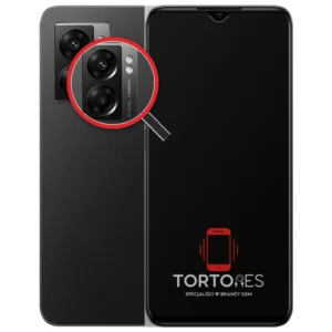 OPPO A77 5G z lupą na tylnych aparatach - wymiana tylnej kamery