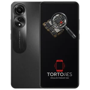 OPPO A78 LTE z symbolem diagnostyki - diagnoza telefonu