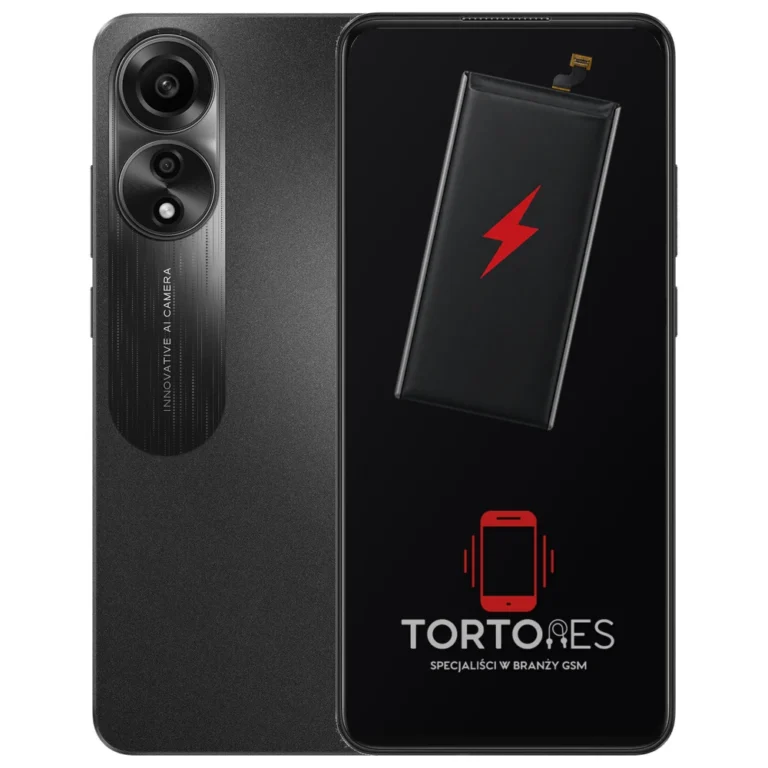 OPPO A78 LTE z ilustracją baterii - wymiana baterii