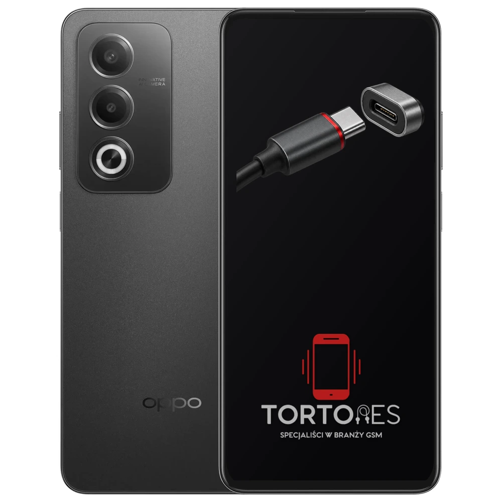 OPPO A80 5G z ilustracją złącza ładowania - naprawa złącza ładowania