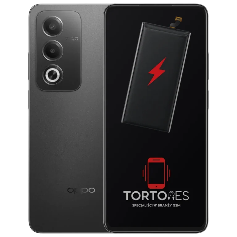 OPPO A80 5G z ilustracją baterii - wymiana baterii