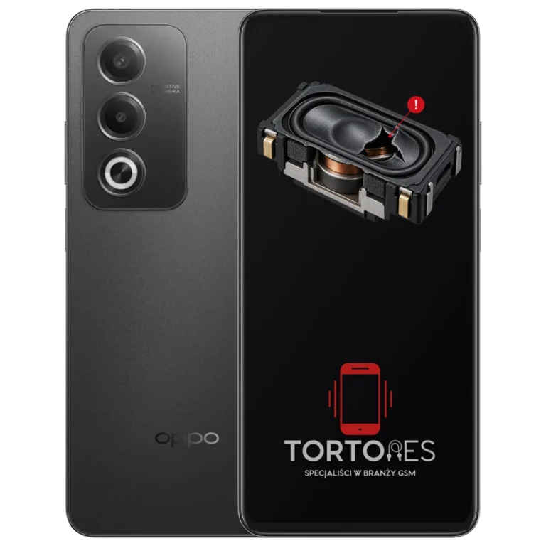 OPPO A80 5G z symbolem głośnika multimedialnego - wymiana głośnika multimedialnego
