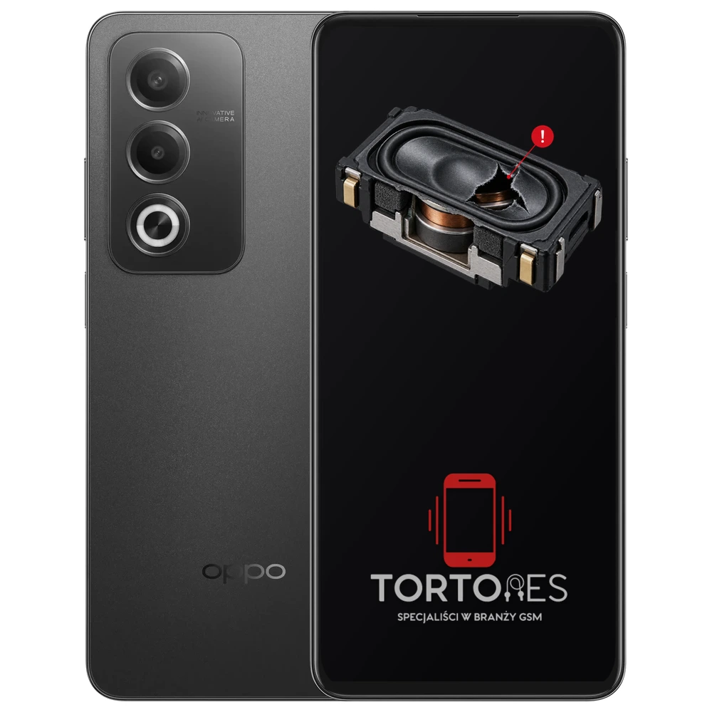 OPPO A80 5G z symbolem głośnika multimedialnego - wymiana głośnika multimedialnego