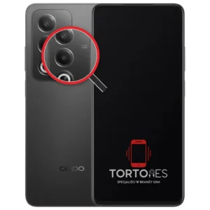 OPPO A80 5G z lupą na tylnych aparatach - wymiana tylnej kamery