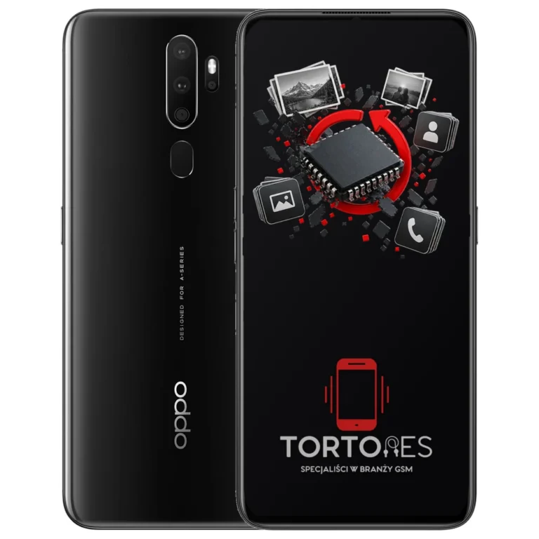 OPPO A9 (2020) z ilustracją odzyskiwania danych - odzyskiwanie danych