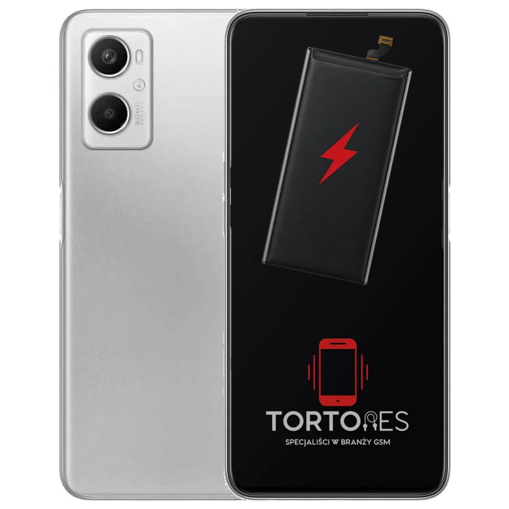 OPPO A96 LTE z ilustracją baterii - wymiana baterii