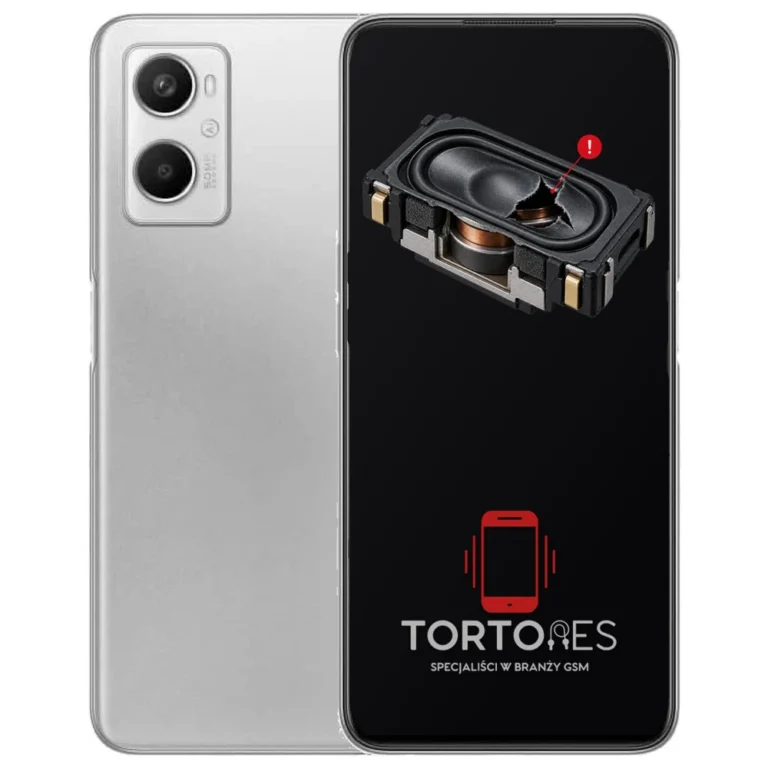 OPPO A96 LTE z symbolem głośnika multimedialnego - wymiana głośnika multimedialnego