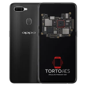 OPPO AX7 z ilustracją płyty głównej - naprawa płyty głównej