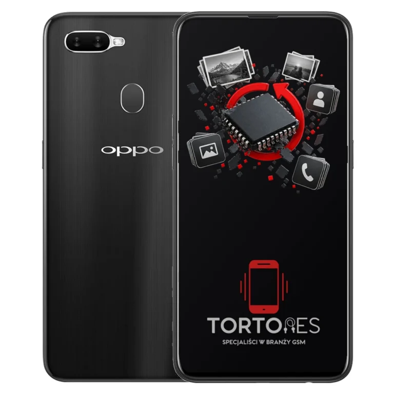 OPPO AX7 z ilustracją odzyskiwania danych - odzyskiwanie danych