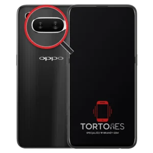 OPPO AX7 z lupą na tylnych aparatach - wymiana tylnej kamery