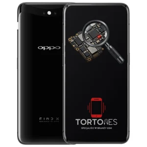 OPPO Find X (2018) z symbolem diagnostyki - diagnoza telefonu