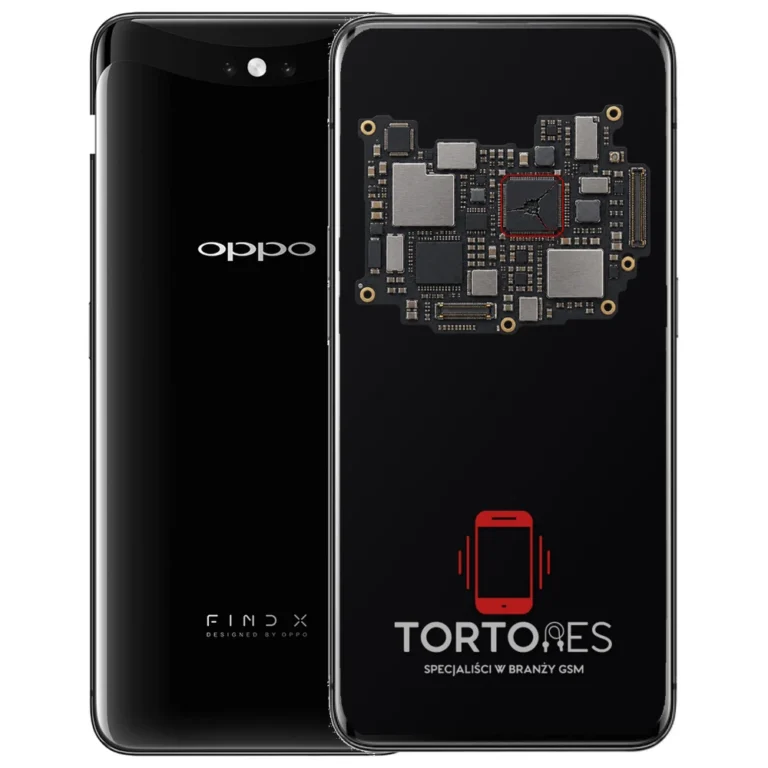 OPPO Find X (2018) z ilustracją płyty głównej - naprawa płyty głównej