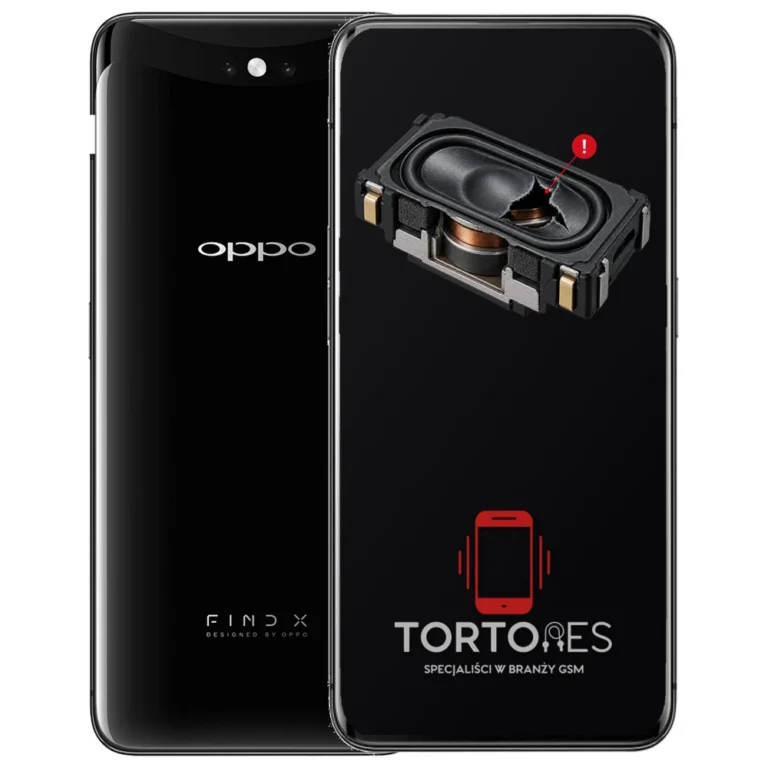 OPPO Find X (2018) z symbolem głośnika multimedialnego - wymiana głośnika multimedialnego