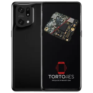 OPPO Find X5 Pro z ilustracją zalania - czyszczenie po zalaniu
