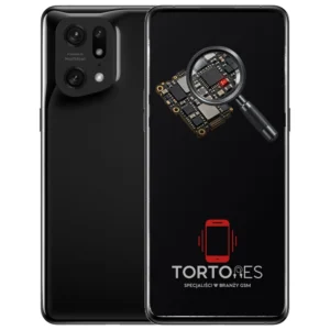 OPPO Find X5 Pro z symbolem diagnostyki - diagnoza telefonu