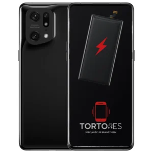 OPPO Find X5 Pro z ilustracją baterii - wymiana baterii