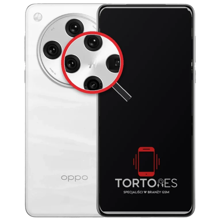 OPPO Find X8 Pro z lupą na tylnych aparatach - wymiana tylnej kamery