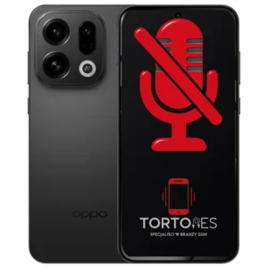 OPPO Find X9 z symbolem mikrofonu - naprawa mikrofonu