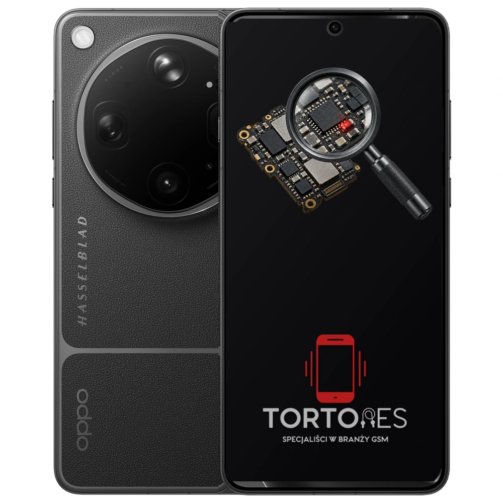 OPPO Find X9 Ultra z symbolem diagnostyki - diagnoza telefonu