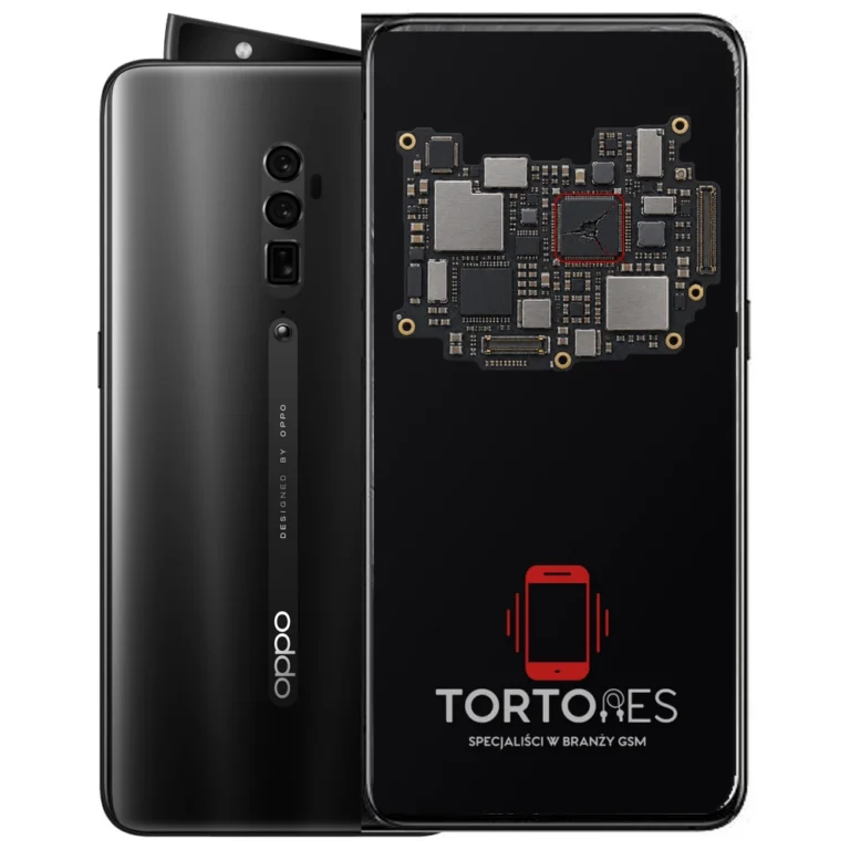 OPPO Reno 10x Zoom z ilustracją płyty głównej - naprawa płyty głównej