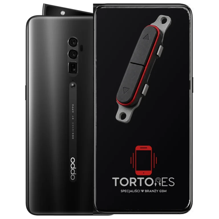 OPPO Reno 10x Zoom z symbolem przycisków - naprawa przycisków włączania i głośności