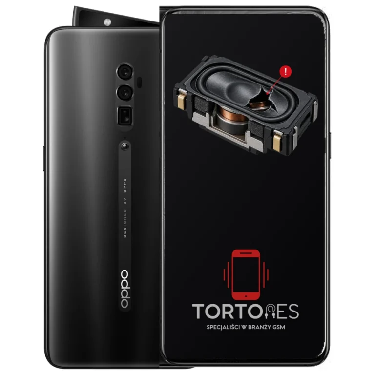 OPPO Reno 10x Zoom z symbolem głośnika multimedialnego - wymiana głośnika multimedialnego