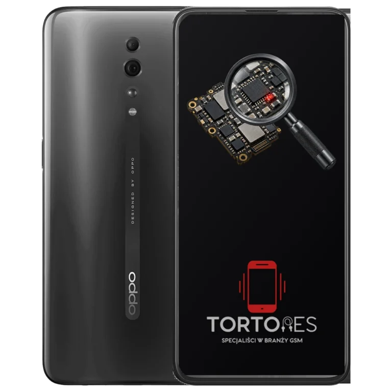 OPPO Reno Z z symbolem diagnostyki - diagnoza telefonu