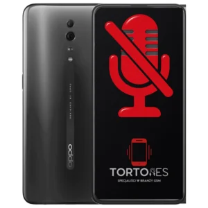 OPPO Reno Z z symbolem mikrofonu - naprawa mikrofonu
