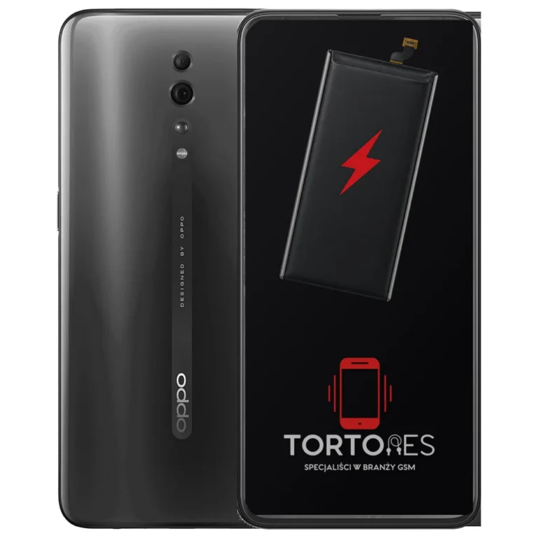 OPPO Reno Z z ilustracją baterii - wymiana baterii
