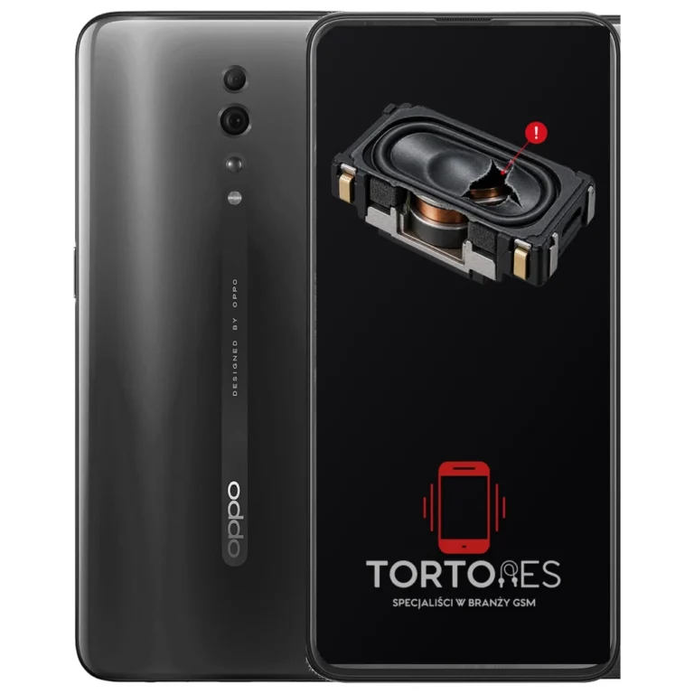 OPPO Reno Z z symbolem głośnika multimedialnego - wymiana głośnika multimedialnego