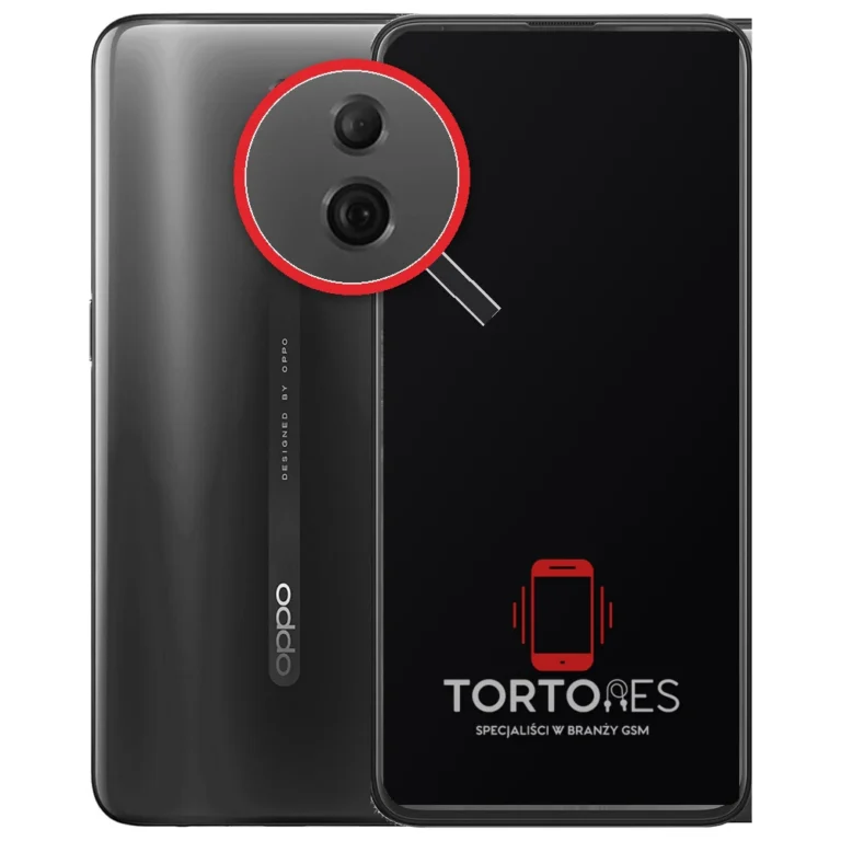 OPPO Reno Z z lupą na tylnych aparatach - wymiana tylnej kamery