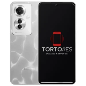 OPPO Reno11 F 5G - widok przodu i tyłu telefonu