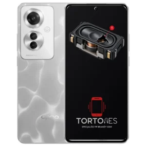 OPPO Reno11 F 5G z symbolem głośnika multimedialnego - wymiana głośnika multimedialnego