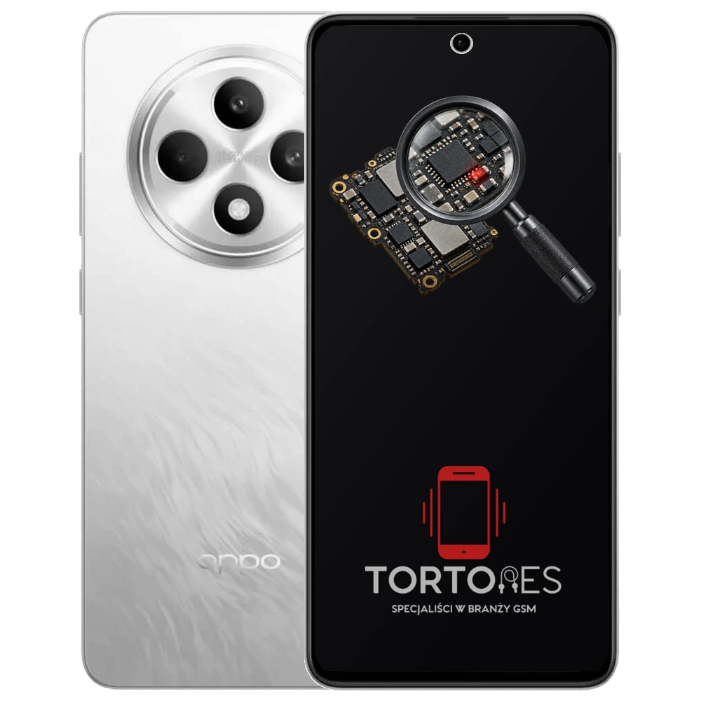 OPPO Reno12 F 5G / FS 5G z symbolem diagnostyki - diagnoza telefonu