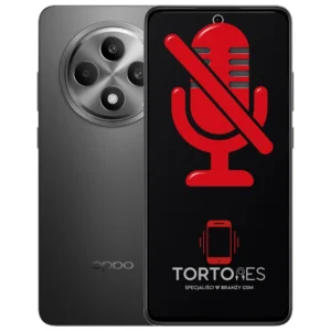 OPPO Reno12 F LTE z symbolem mikrofonu - naprawa mikrofonu