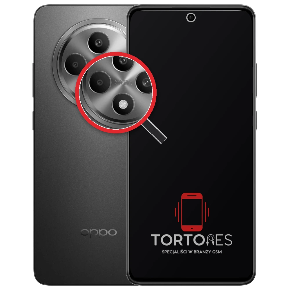 OPPO Reno12 F LTE z lupą na tylnych aparatach - wymiana tylnej kamery