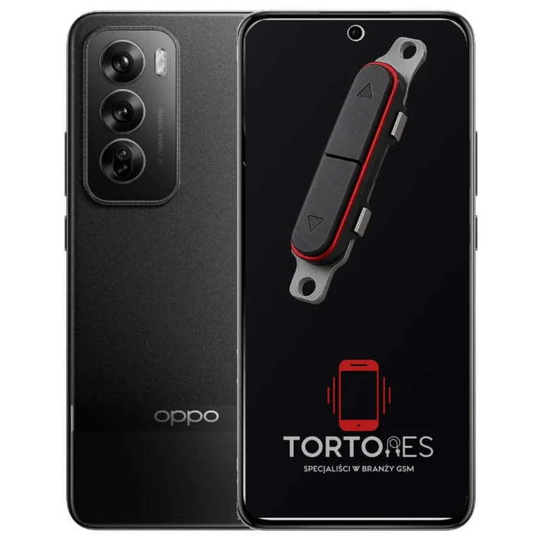 OPPO Reno12 Pro 5G z symbolem przycisków - naprawa przycisków włączania i głośności