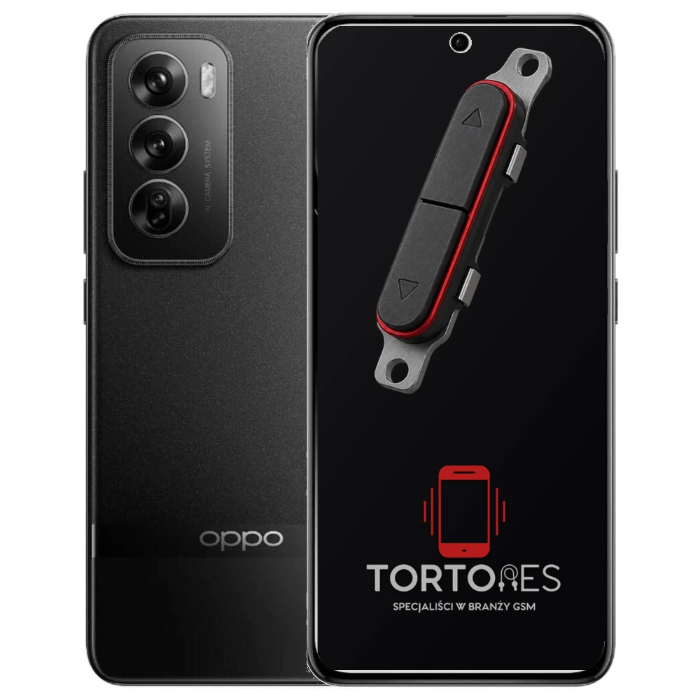 OPPO Reno12 Pro 5G z symbolem przycisków - naprawa przycisków włączania i głośności