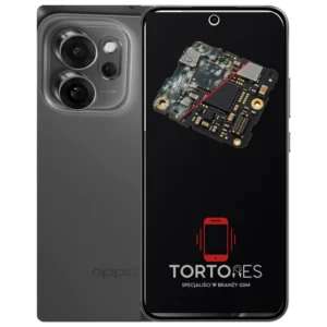 OPPO Reno14 FS 5G z ilustracją zalania - czyszczenie po zalaniu